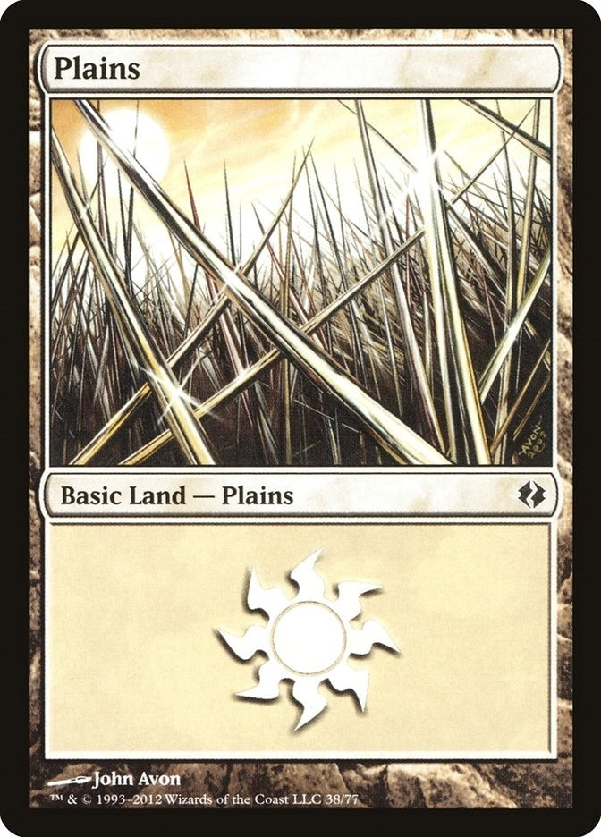 Image for Plains (38) (38) [Venser vs. Koth] - Magic: The Gathering