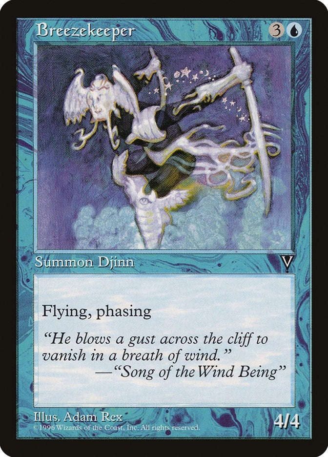 Image for Breezekeeper [Visions] - Magic: The Gathering