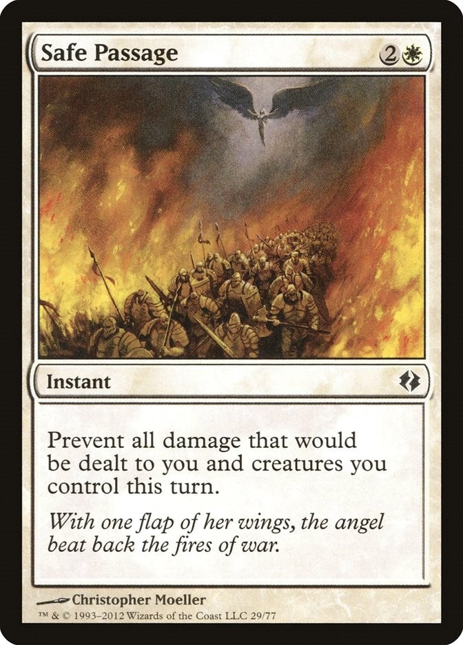 Image for Safe Passage (29) [Venser vs. Koth] - Magic: The Gathering