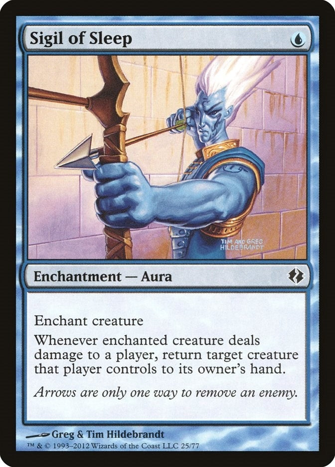 Image for Sigil of Sleep (25) [Venser vs. Koth] - Magic: The Gathering