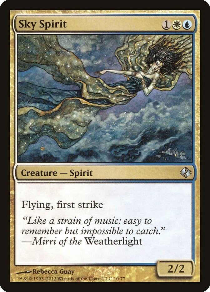 Image for Sky Spirit (10) [Venser vs. Koth] - Magic: The Gathering