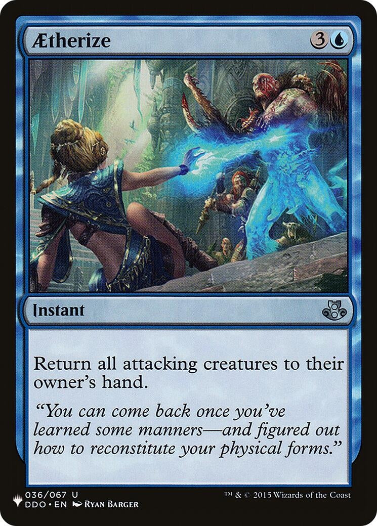 Image for Aetherize (036/067) [The List Reprints] - Magic: The Gathering