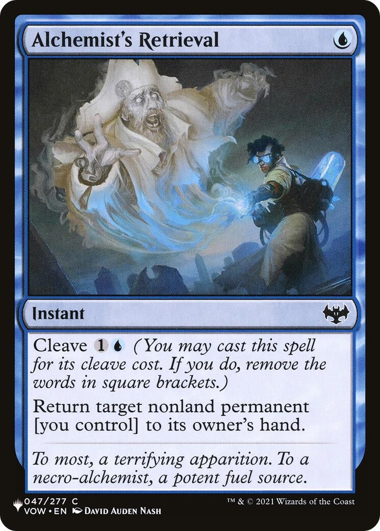 Image for Alchemist's Retrieval (047/277) [The List Reprints] - Magic: The Gathering