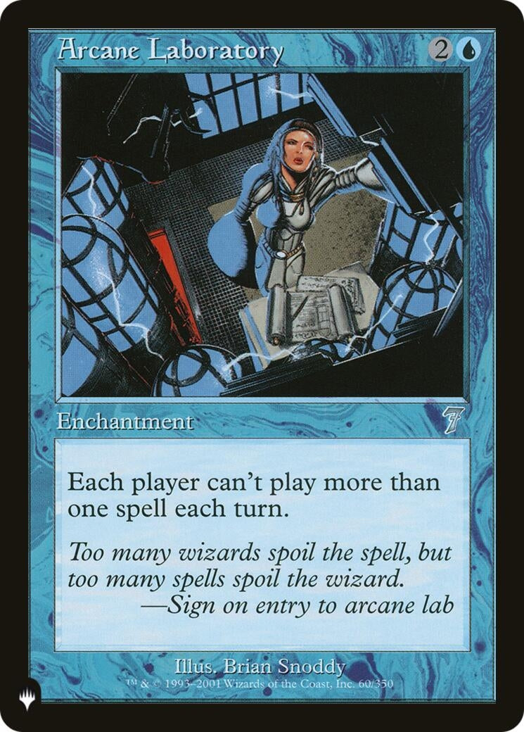 Image for Arcane Laboratory (60/350) [The List Reprints] - Magic: The Gathering