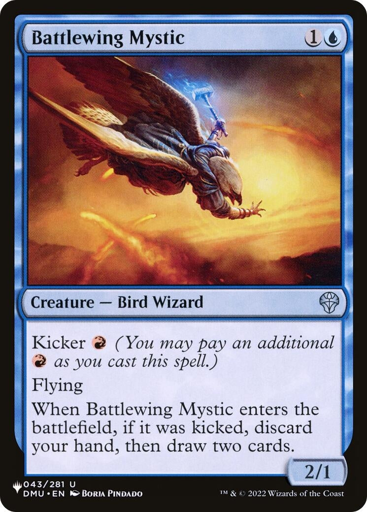 Battlewing Mystic (043/281) [The List Reprints]