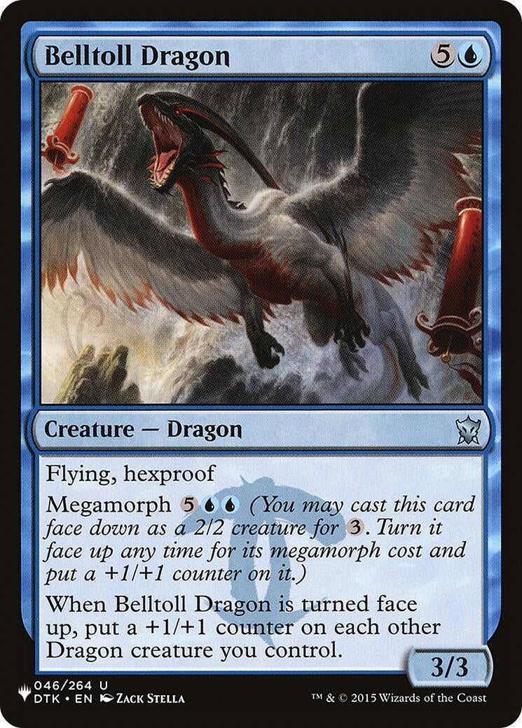 Image for Belltoll Dragon (046/264) [The List Reprints] - Magic: The Gathering