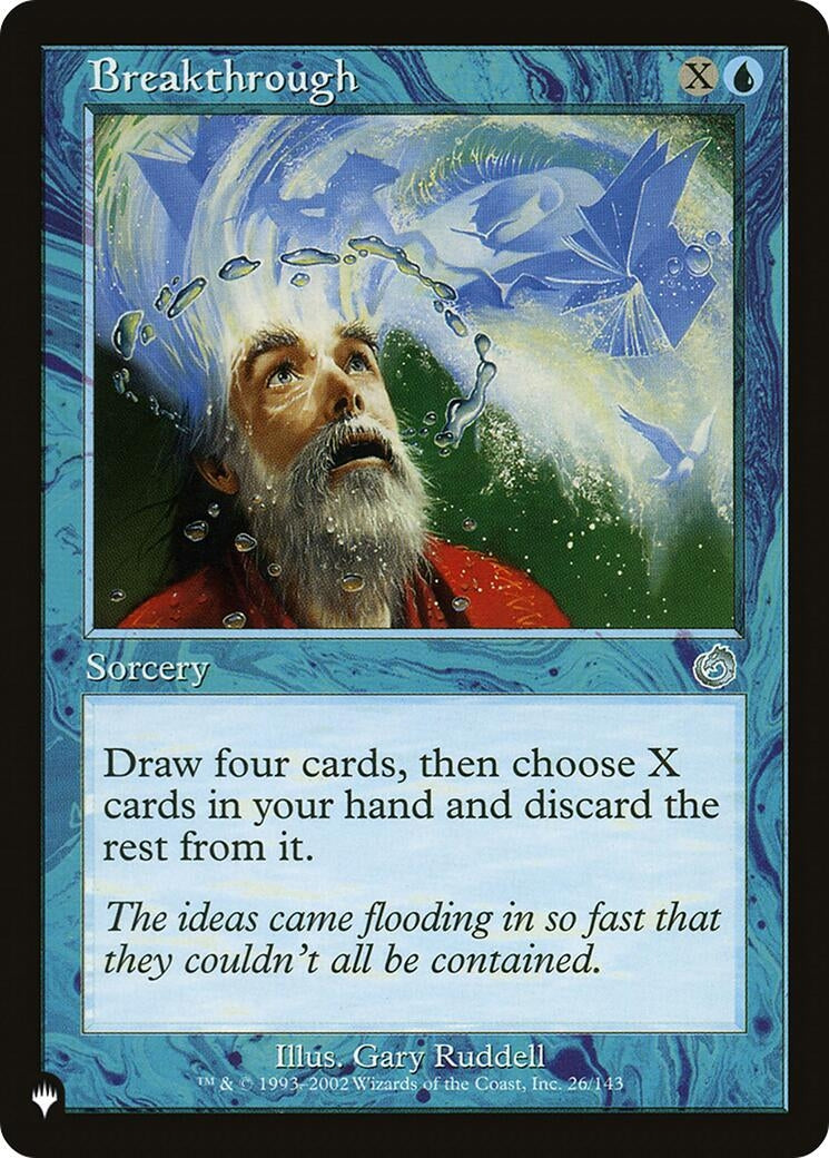 Image for Breakthrough (26/143) [The List Reprints] - Magic: The Gathering