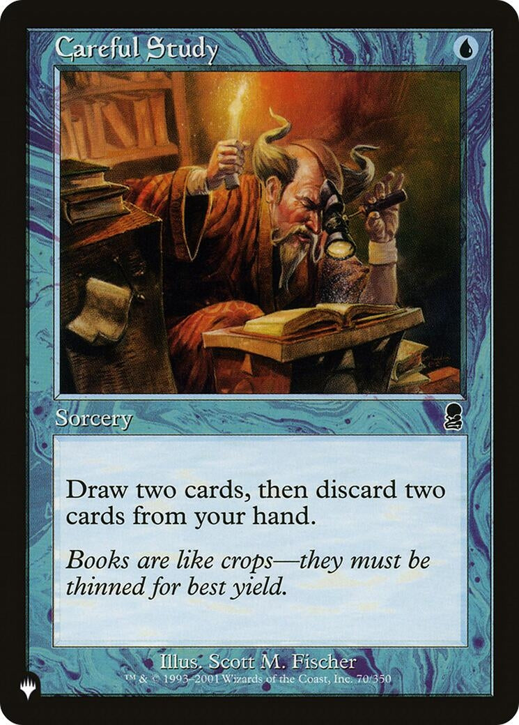 Image for Careful Study (70/350) [The List Reprints] - Magic: The Gathering