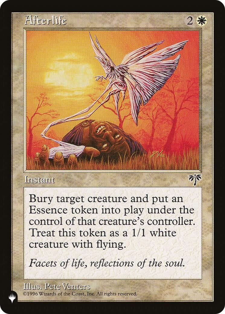 Image for Afterlife [The List Reprints] - Magic: The Gathering