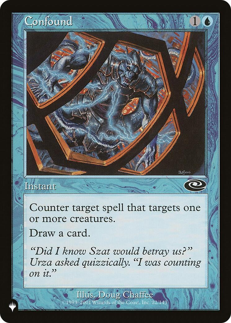 Image for Confound (22/143) [The List Reprints] - Magic: The Gathering