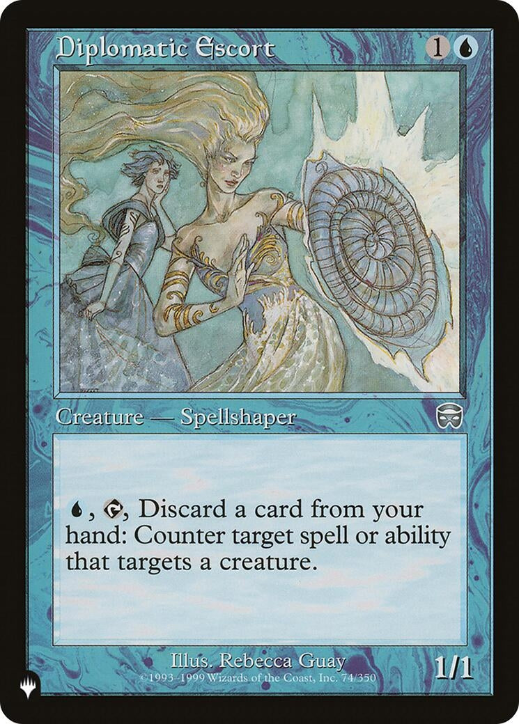Image for Diplomatic Escort (74/350) [The List Reprints] - Magic: The Gathering