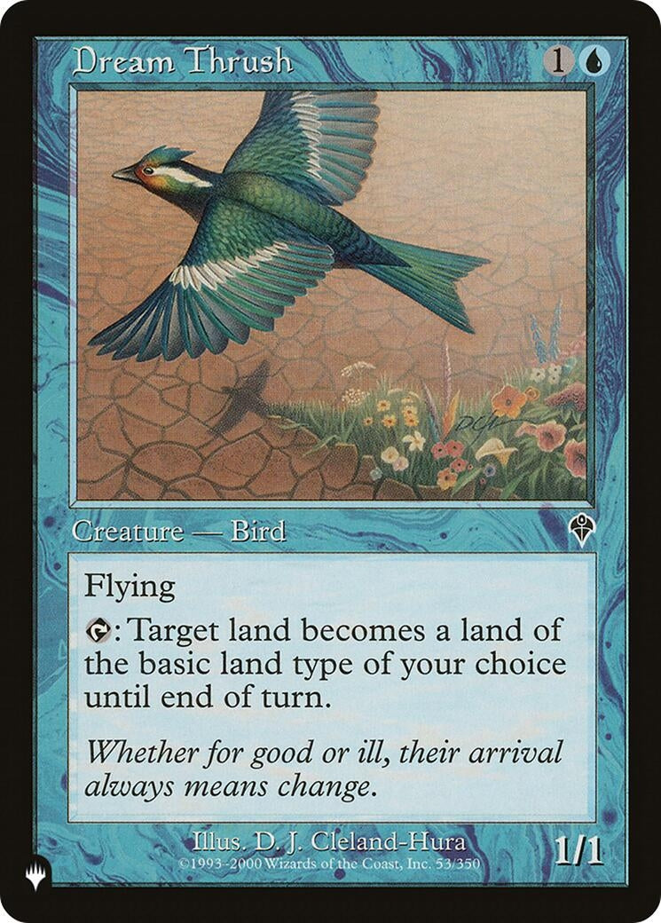 Image for Dream Thrush (53/350) [The List Reprints] - Magic: The Gathering