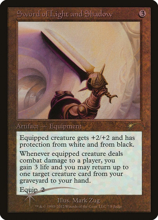 Image for Sword of Light and Shadow (7) [Judge Promos] - Magic: The Gathering