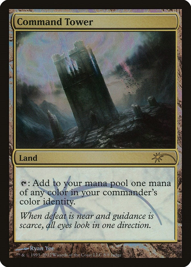 Image for Command Tower (8) [Judge Promos] - Magic: The Gathering