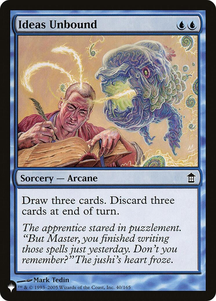 Image for Ideas Unbound (40/165) [The List Reprints] - Magic: The Gathering