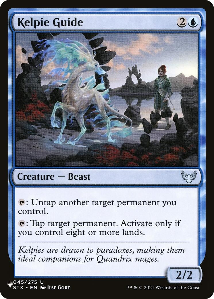 Image for Kelpie Guide (045/275) [The List Reprints] - Magic: The Gathering