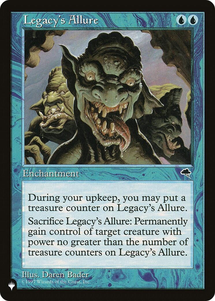 Image for Legacy's Allure [The List Reprints] - Magic: The Gathering