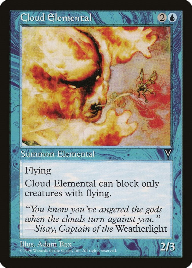 Image for Cloud Elemental [Visions] - Magic: The Gathering