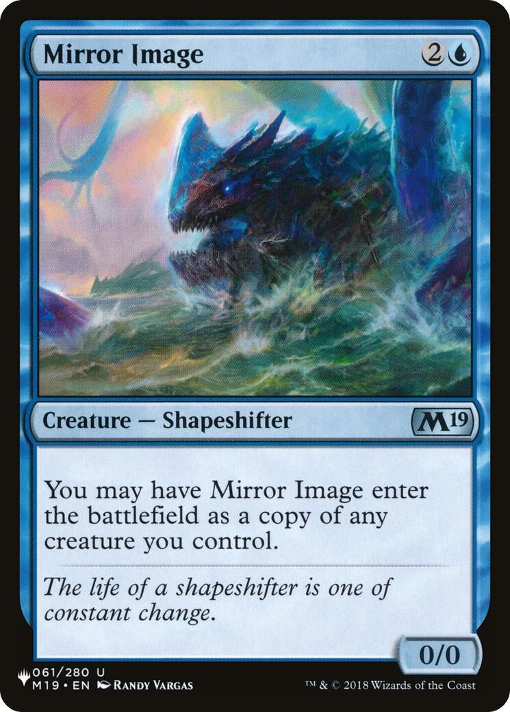 Image for Mirror Image (061/280) [The List Reprints] - Magic: The Gathering