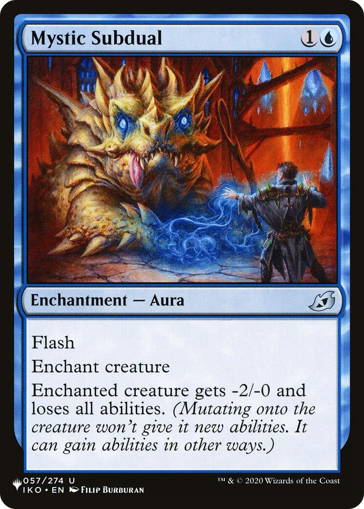 Image for Mystic Subdual (057/274) [The List Reprints] - Magic: The Gathering