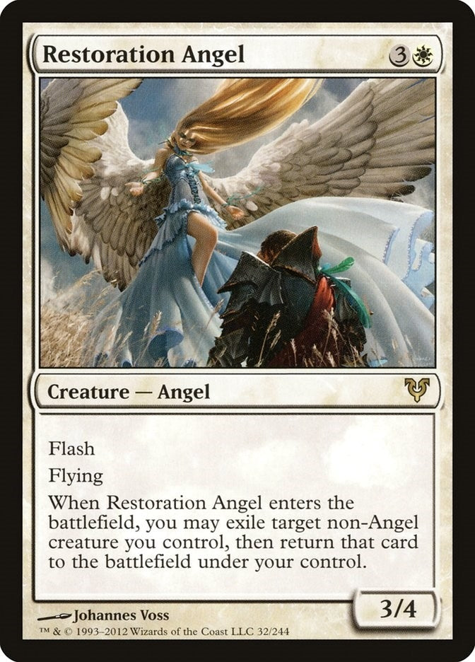 Image for Restoration Angel (32) [Avacyn Restored] - Magic: The Gathering