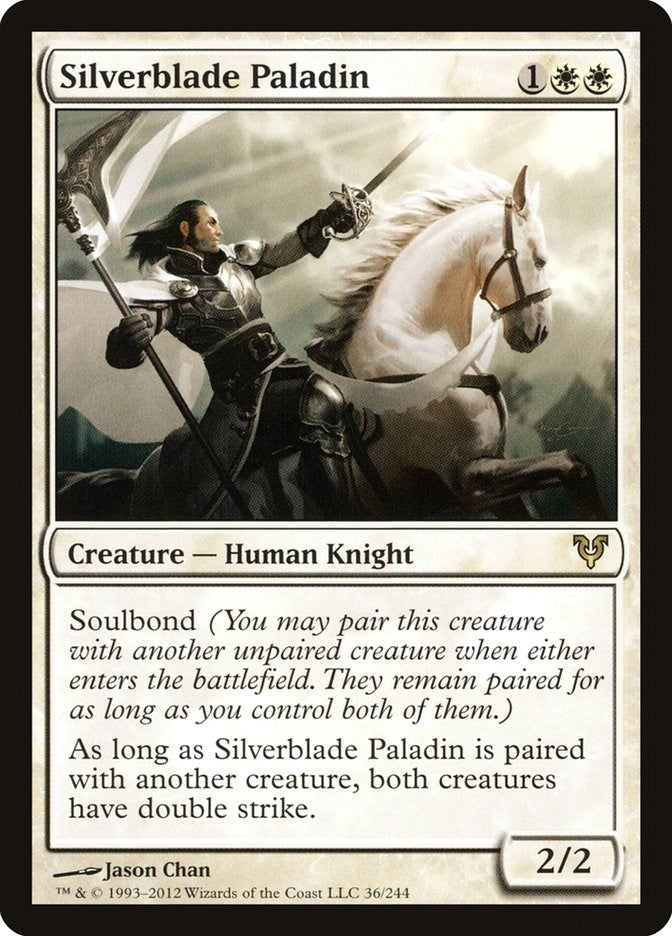 Image for Silverblade Paladin (36) [Avacyn Restored] - Magic: The Gathering