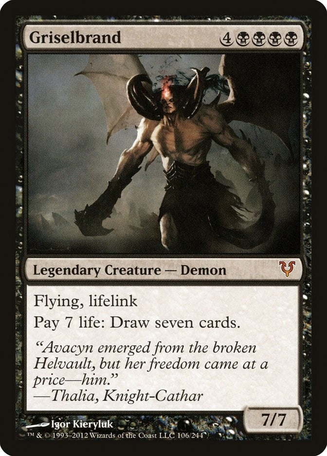 Image for Griselbrand (106) [Avacyn Restored] - Magic: The Gathering