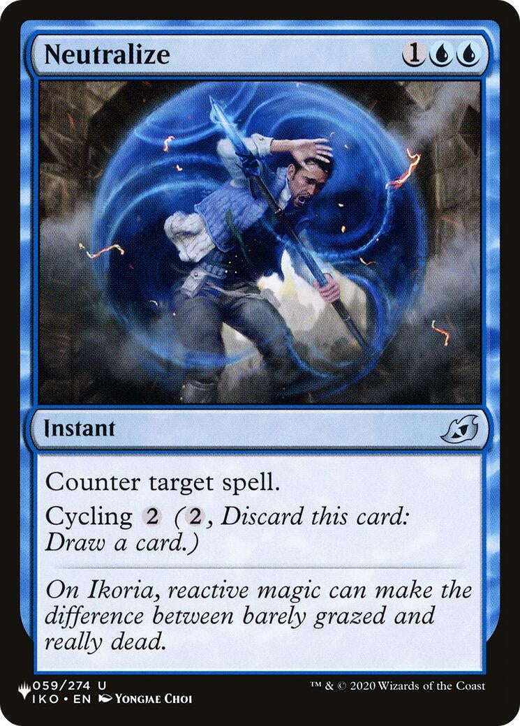 Image for Neutralize (059/274) [The List Reprints] - Magic: The Gathering