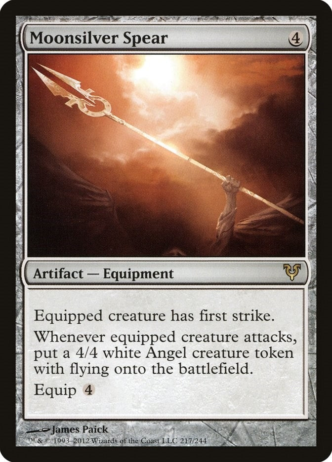 Image for Moonsilver Spear (217) [Avacyn Restored] - Magic: The Gathering