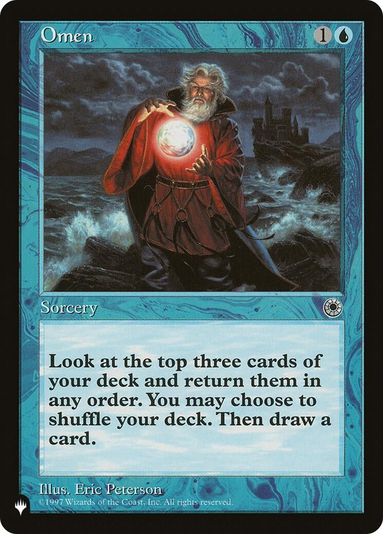Image for Omen [The List Reprints] - Magic: The Gathering
