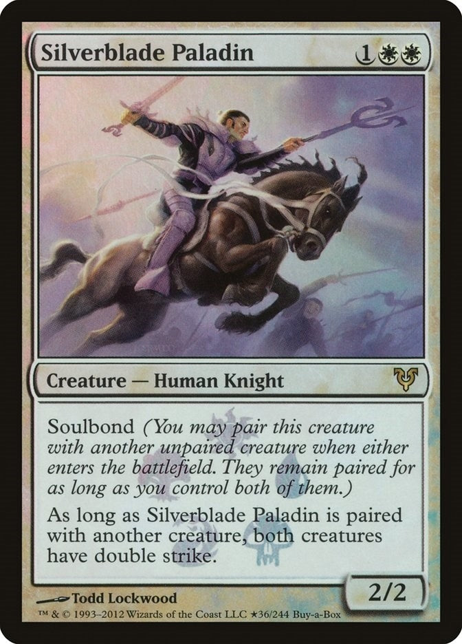 Image for Silverblade Paladin (36) [Buy-A-Box Promos] - Magic: The Gathering