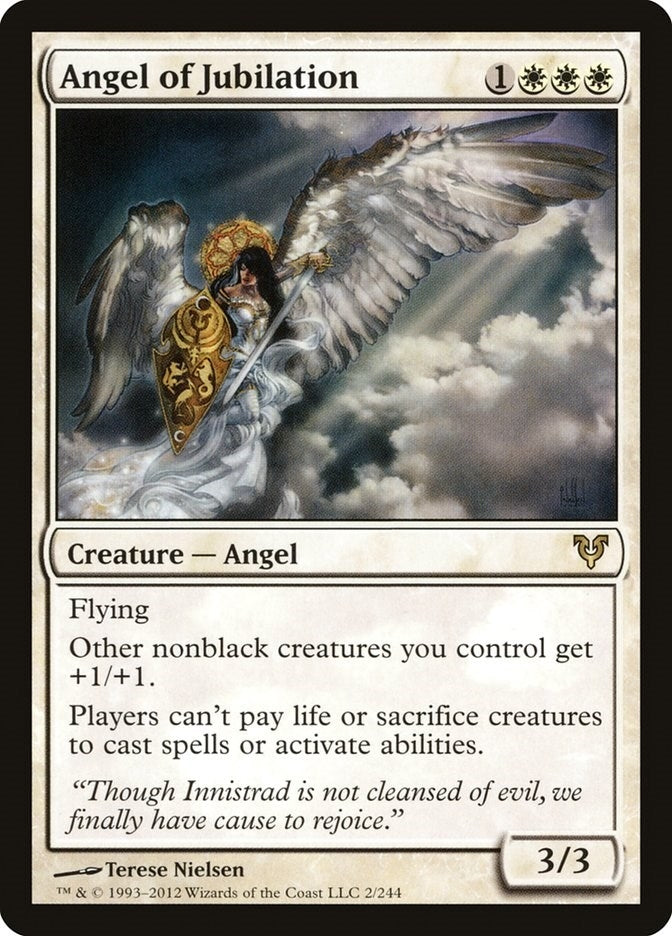 Image for Angel of Jubilation (2) [Avacyn Restored] - Magic: The Gathering