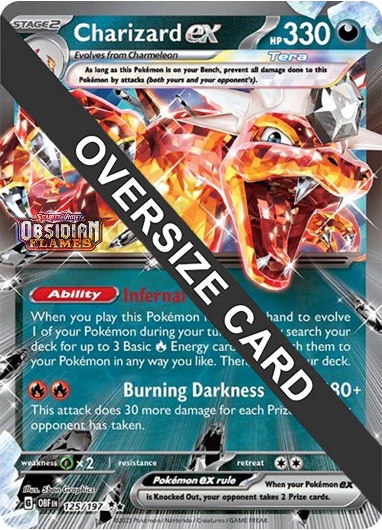 Image for Charizard ex (125/197) [Jumbo Cards] - Pokemon