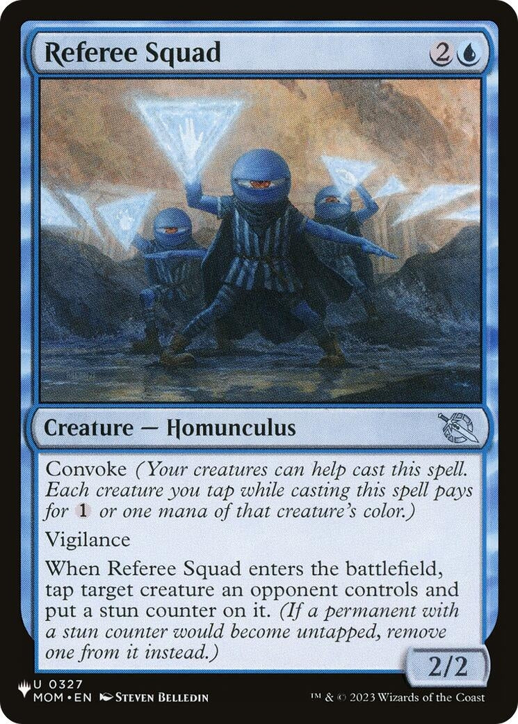 Image for Referee Squad (0327) [The List Reprints] - Magic: The Gathering