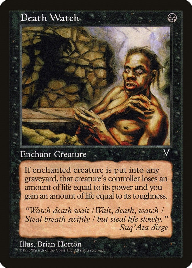 Image for Death Watch [Visions] - Magic: The Gathering