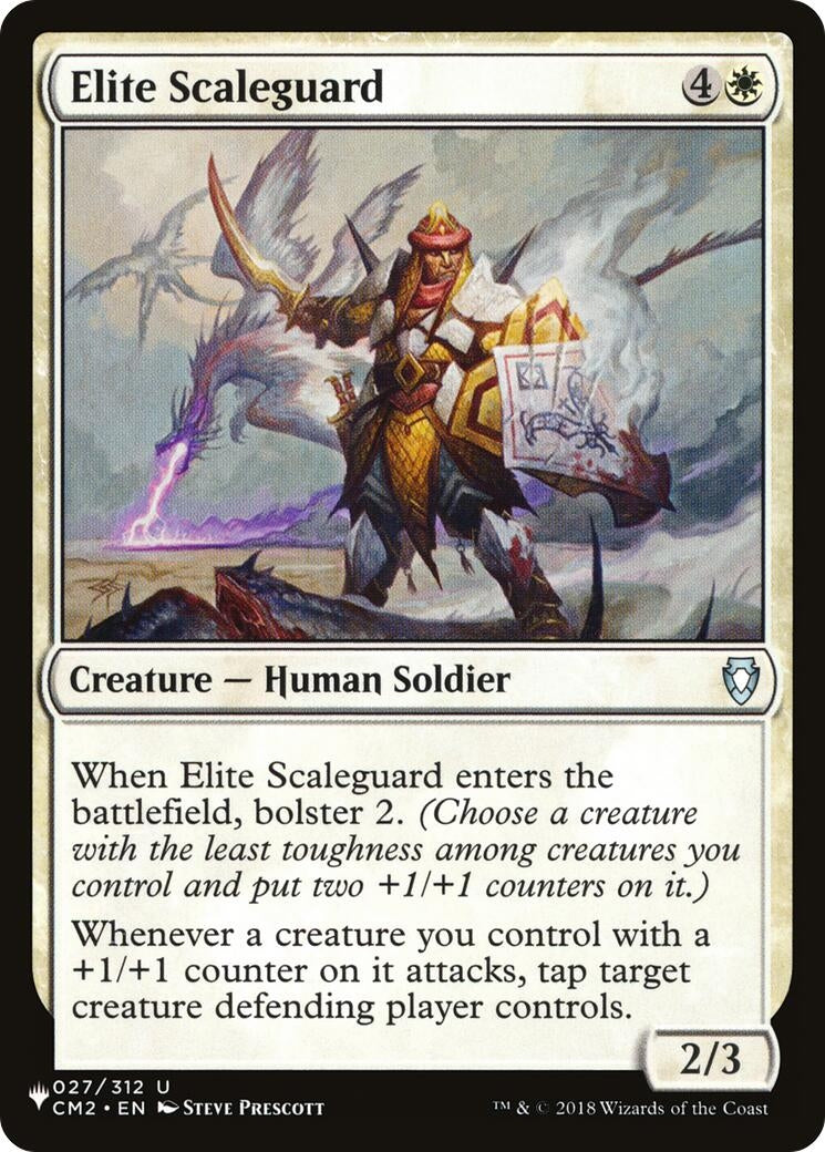 Image for Elite Scaleguard (027/312) [The List Reprints] - Magic: The Gathering