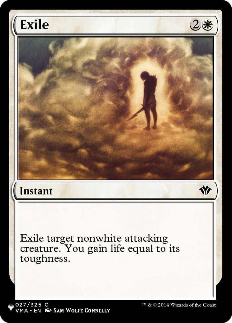 Image for Exile (027/325) [The List Reprints] - Magic: The Gathering