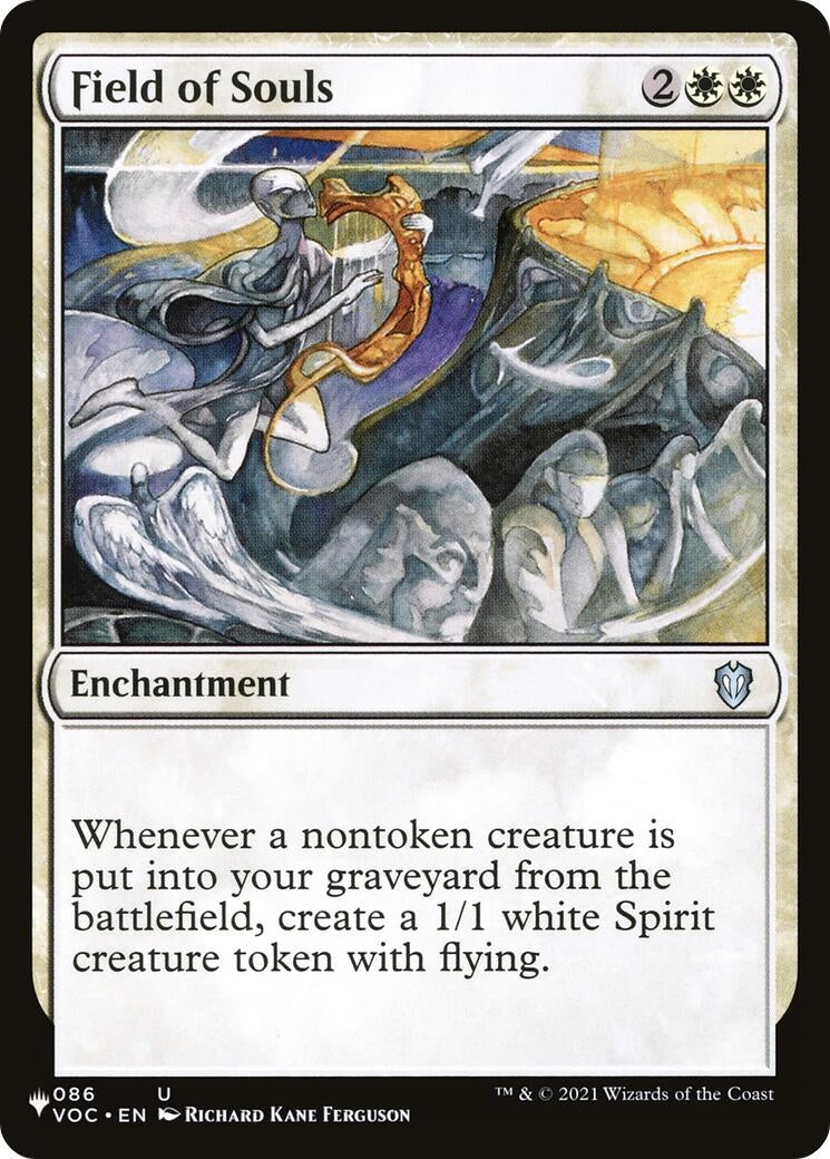 Image for Field of Souls (086/038) [The List Reprints] - Magic: The Gathering