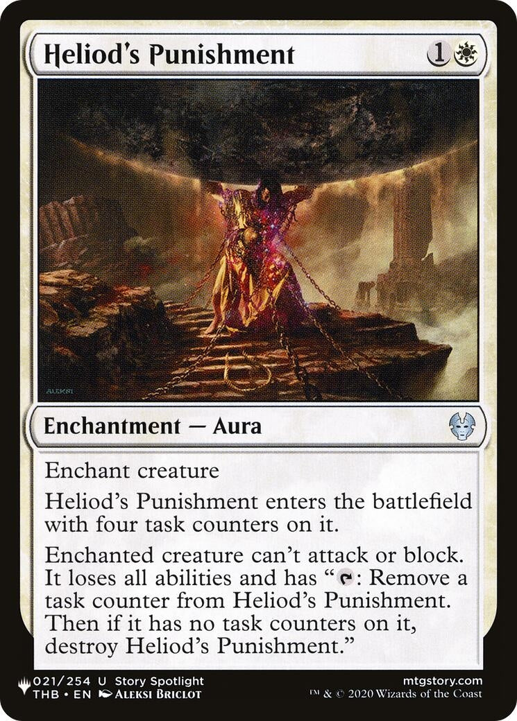Image for Heliod's Punishment (021/254) [The List Reprints] - Magic: The Gathering