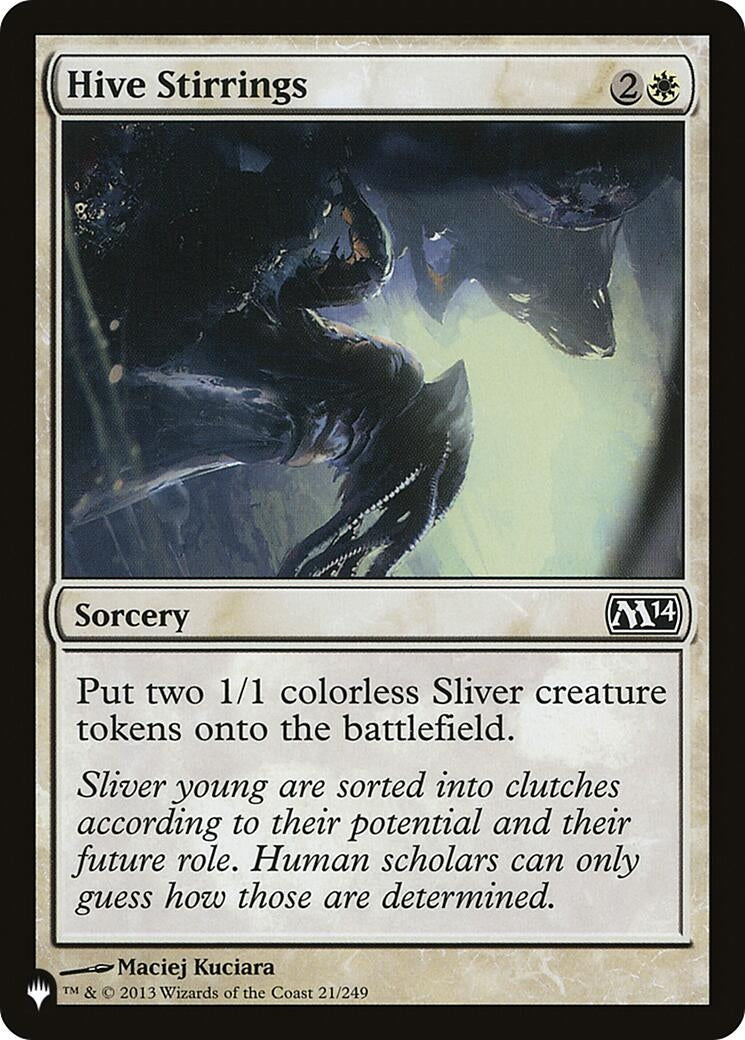 Image for Hive Stirrings (21/249) [The List Reprints] - Magic: The Gathering