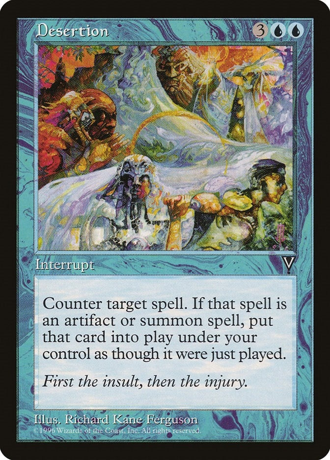 Image for Desertion [Visions] - Magic: The Gathering