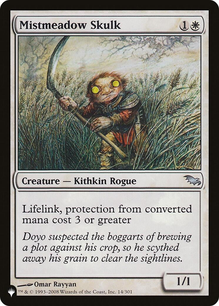 Image for Mistmeadow Skulk (14/301) [The List Reprints] - Magic: The Gathering