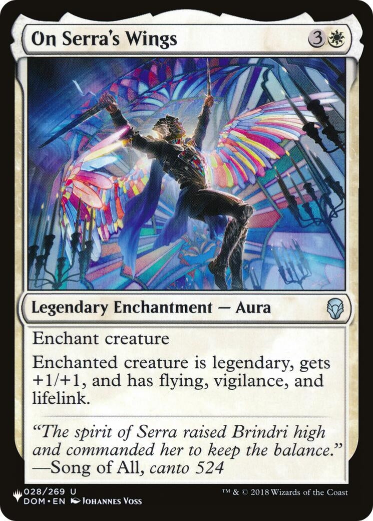 On Serra's Wings (028/269) [The List Reprints]