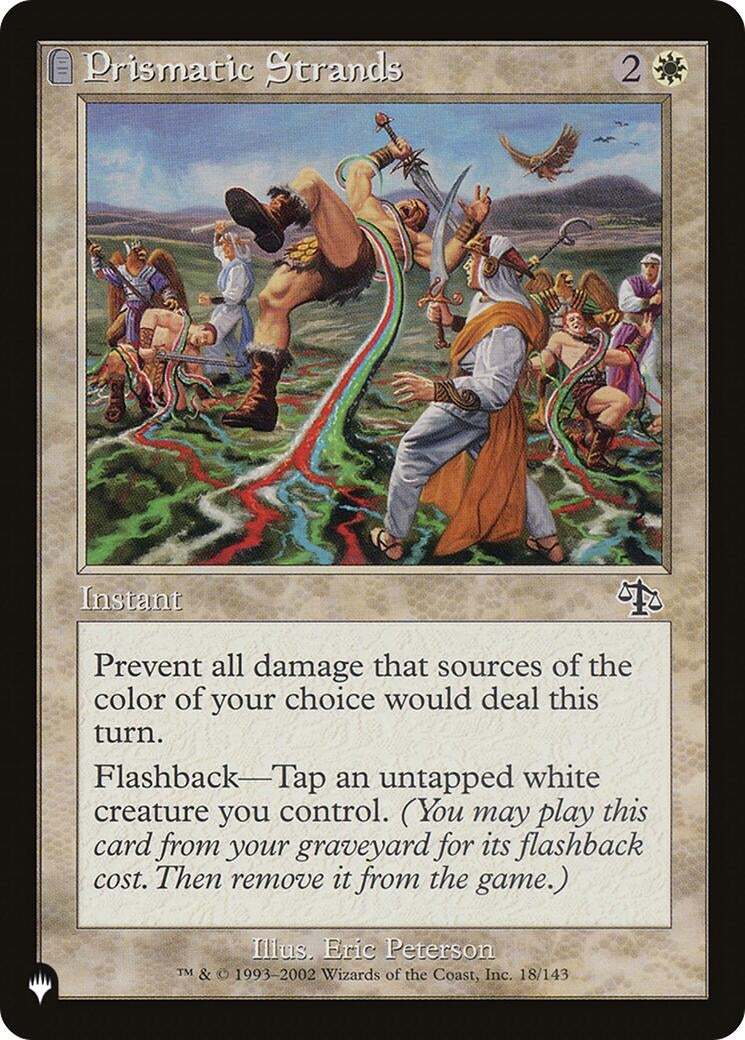 Image for Prismatic Strands (18/143) [The List Reprints] - Magic: The Gathering