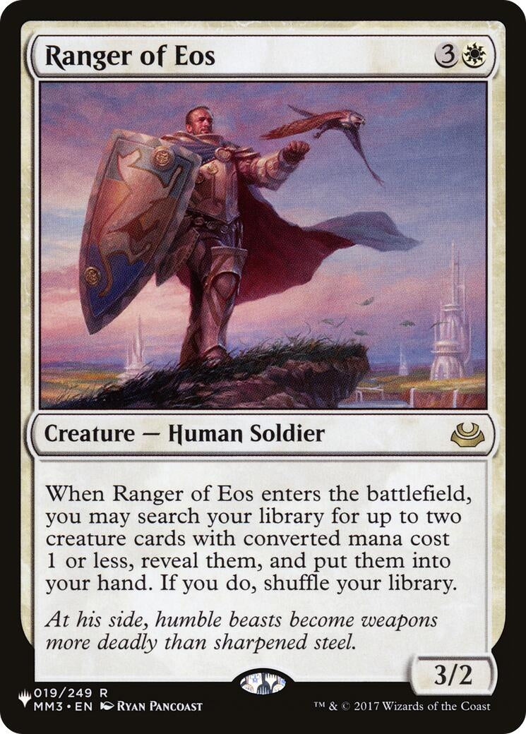 Image for Ranger of Eos (MM3) (019/249) [The List Reprints] - Magic: The Gathering