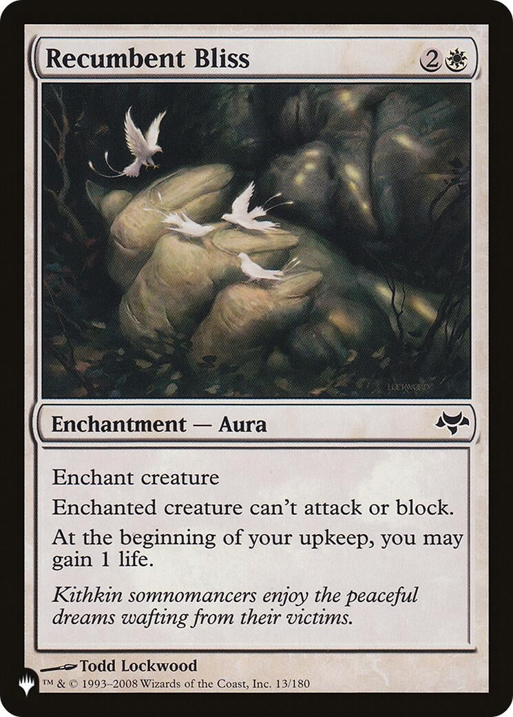 Image for Recumbent Bliss (13/180) [The List Reprints] - Magic: The Gathering