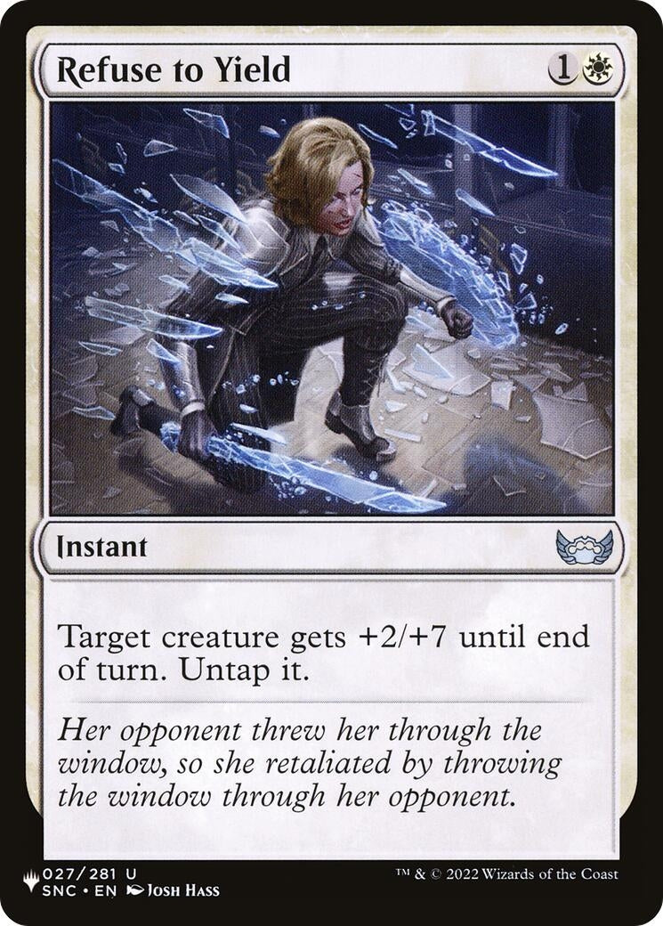 Image for Refuse to Yield (027/281) [The List Reprints] - Magic: The Gathering