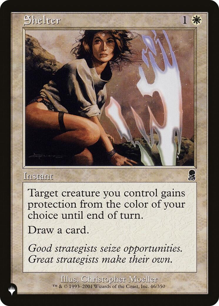 Image for Shelter (46/350) [The List Reprints] - Magic: The Gathering