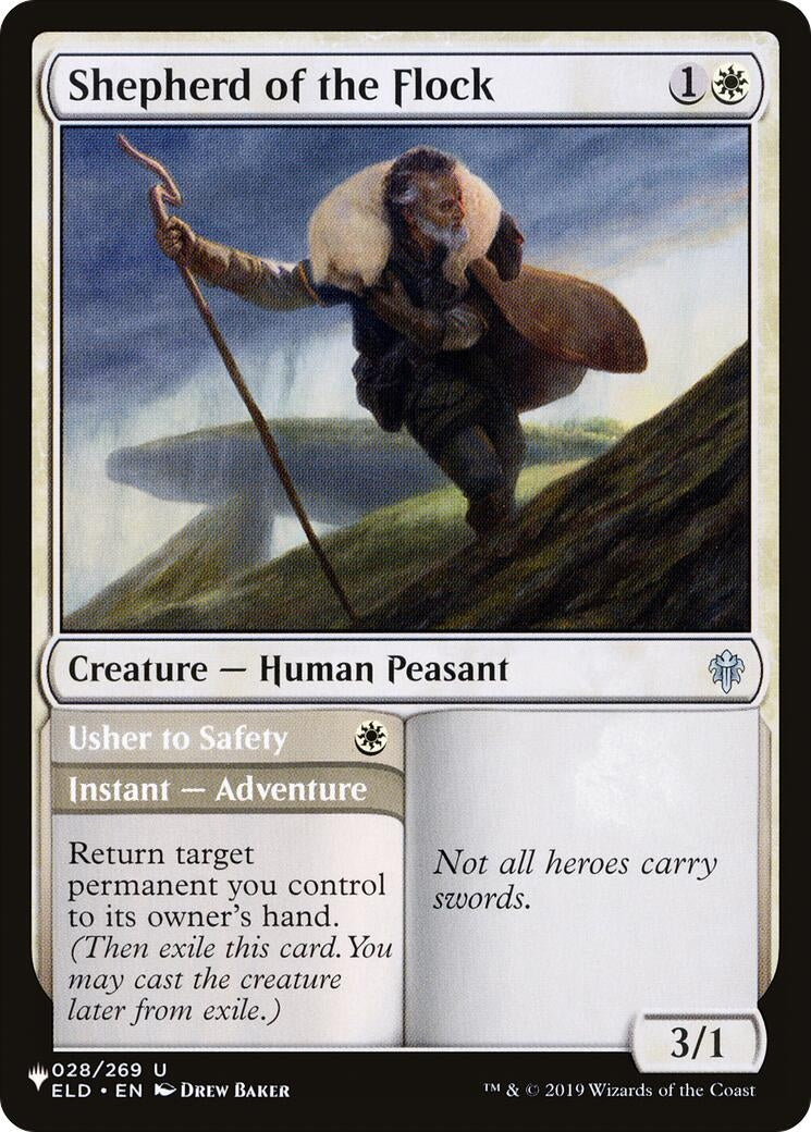 Image for Shepherd of the Flock (028/269) [The List Reprints] - Magic: The Gathering