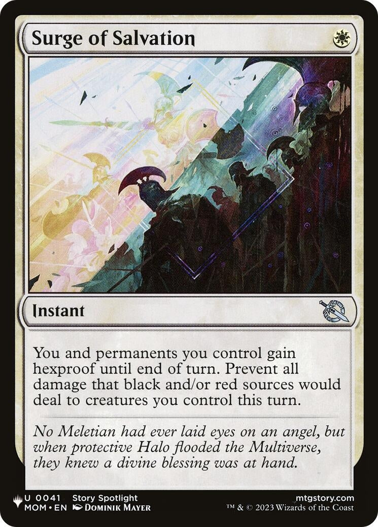 Image for Surge of Salvation (0041) [The List Reprints] - Magic: The Gathering